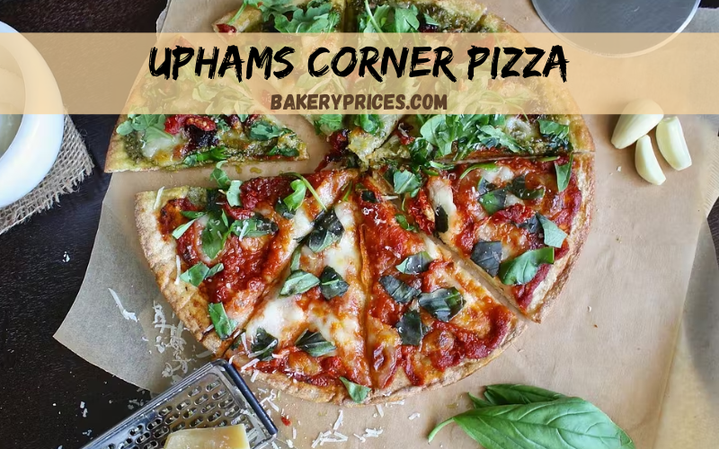 Upham Corner Pizza menu