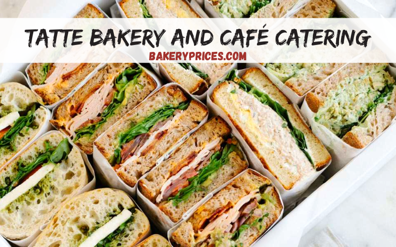 Tatte bakery catering services
