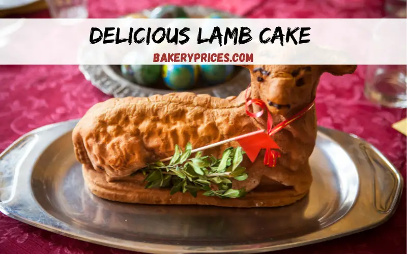 Lamb cake