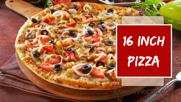 16 Inch pizza