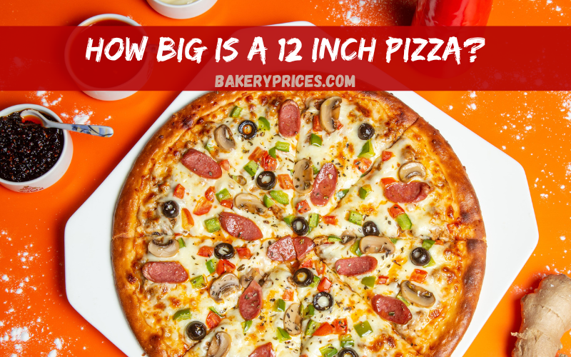 How big is a 12 inch pizza