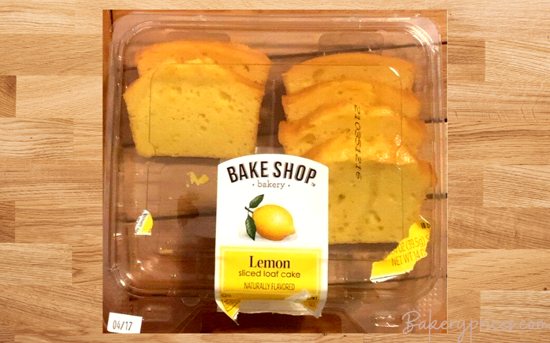Bake Shop Sliced Lemon Loaf Cake