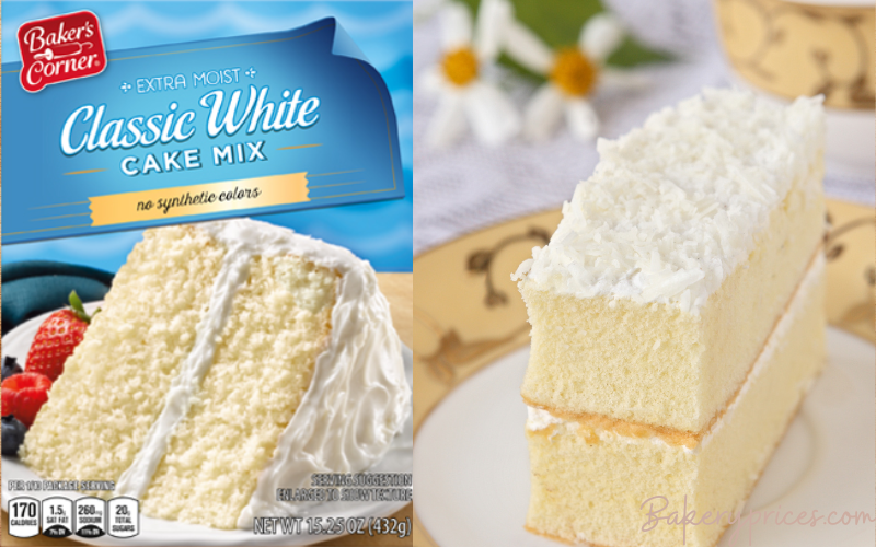 Baker's Corner White Cake Mix